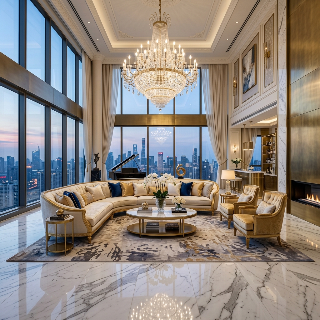 Luxury Penthouse Salon